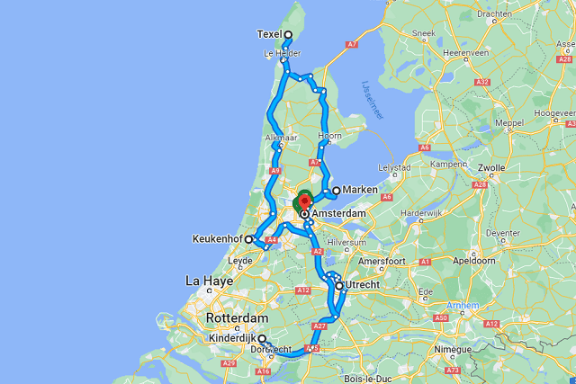 7 day Netherlands Itinerary